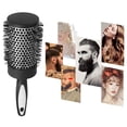 thumbnail image 4 of Rollo de pelo de nylon Peine Cilindro Pelo rizado Peine para enrollar Herramienta para peinar el cabello (L) Tmvgtek cuidado belleza, 4 of 7