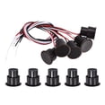 thumbnail image 1 of Unique Bargains Magnetic Reed Switch, 5 Pack NO NC Door Sensor Window Contact Switch, Brown, 1 of 5