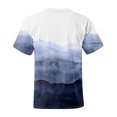 thumbnail image 4 of Men's T-shirt T-shirts Graphic Text Pool3D Printing Street Casual Short Sleeve Printed Clothing Basic M, 4 of 5