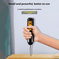 thumbnail image 6 of Electric Screwdriver,Automatic Home Repair Tool Kit with Led Light,USB Rechargeable Cordless Magnetic Screwdriver B, 6 of 7