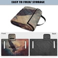 thumbnail image 6 of Whosucclay Eagle Forest Club Car Seat Covers 4 Convenient Pockets Golf Cart Seat Blanket Cover, Foldable Design for 2 Person Carts EZGO, 6 of 9