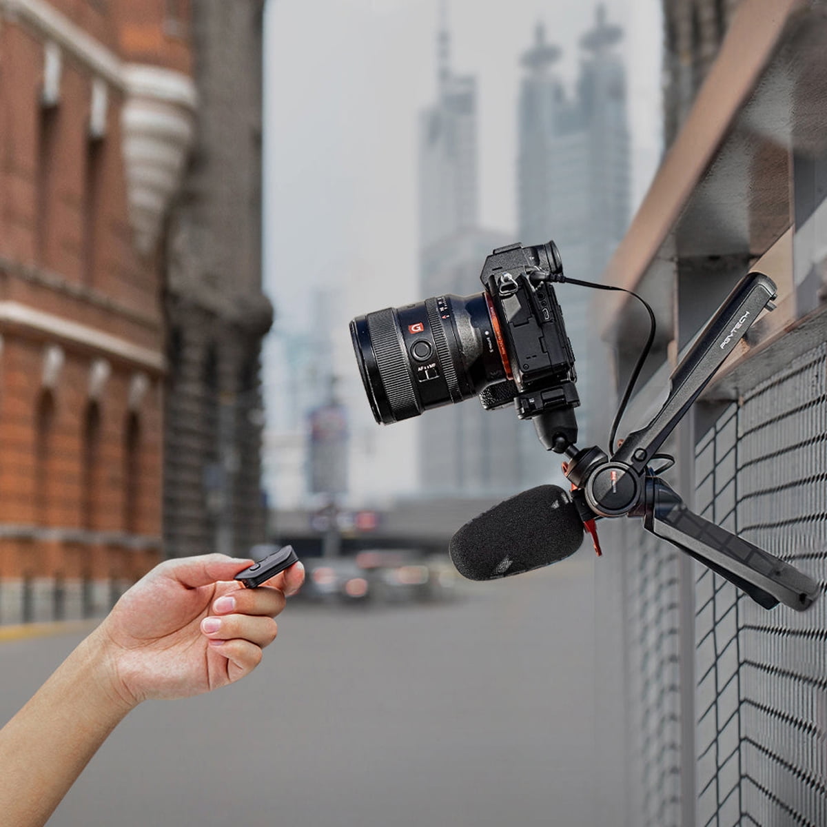 PGYTECH MantisPod 2.0 Vlogging Tripod, Classic Black