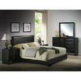 thumbnail image 2 of Acme Ireland Rectangular Wood 8-Drawer Storage Dresser in Black, 2 of 6