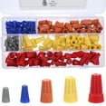 thumbnail image 1 of Miangastore 160 Pcs Connecteur Électrique Insert à Ressort Capuchon de Fil Insert à Ressort Connecteur d'Écrou, 1 of 8