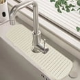 thumbnail image 6 of Silicone Faucet Draining Water Catching Mat for Sink Countertop, Splash Guard Pad for Kitchen and Bathroom Tap, Water Spill Prevention Silicone Surface Mat, 6 of 8