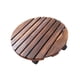 thumbnail image 5 of Soporte para macetas de madera con ruedas, redondo, con base rodante para plantas 35 centímetros, 5 of 9