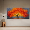 thumbnail image 7 of Canvas Wall Art for Living Room - Large Red Tree of Life Canvas Prints, Modern Abstract Nature Painting Wall Decor for Bedroom Bathroom and Office, 7 of 7