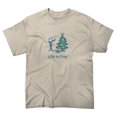 thumbnail image 1 of Life Is Crap Christmas Light Good Life Funny T Shirts Gift Ideas T-Shirt Tee by Life Is Crap, 1 of 2
