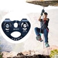 thumbnail image 3 of Carro de escalada Cola Premium Tandem Polea doble 25KN Negro, 3 of 8