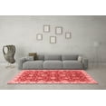 thumbnail image 3 of Ahgly Company Machine Washable Indoor Rectangle Oriental Red Traditional Area Rugs, 5' x 8', 3 of 4