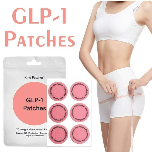 para que sirven los parches glp-1 Parches Kind GLP-1 Weightless Patches 2X - Alivio para los antojos 30  parches veganos Mejor