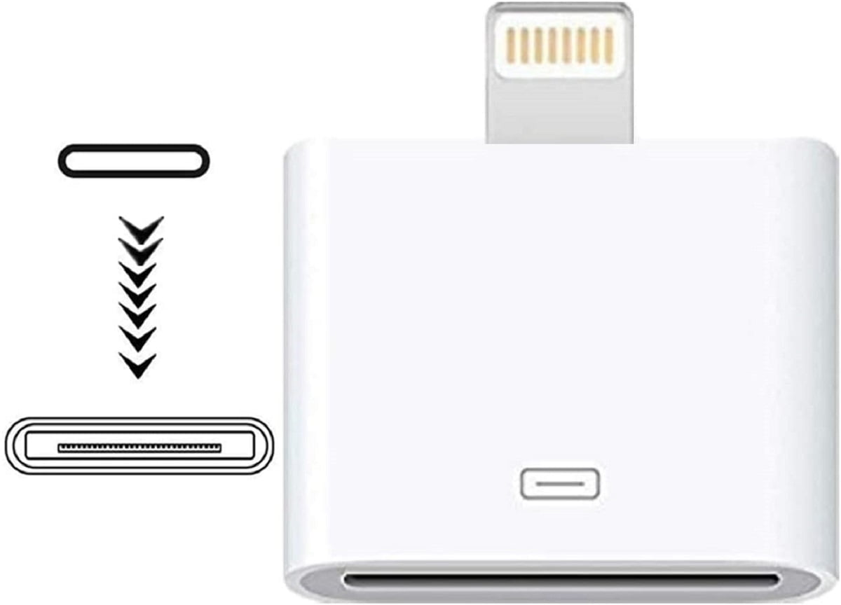 Black Apple MFi-Certified 30 pin Charge & Sync Cable Adapter Converter for Apple iPhone 6/6 Plus/5s/5c/5/4s/4/3/3G,iPad and iPod Black Apple MFi-Certified 30 pin Charge & Sync Cable Adapter Converter for Apple iPhone 6/6 Plus/5s/5c/5/4s/4/3/3G,iPad and iPod