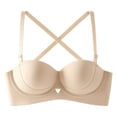 thumbnail image 1 of FhsagQ Soutien-Gorge Femme Soutiens-Gorge String de Nuit Mode Surface Légère Non Sans Armature sous-Vêtements Femme Petite Poitrine Rassemblée Soutien-Gorge de Printemps et d'Été Soutiens-Gorge Femme Culottes de Nuit Soutiens-Gorge pour Femmes Entrejambe Ouvert m, 1 of 8