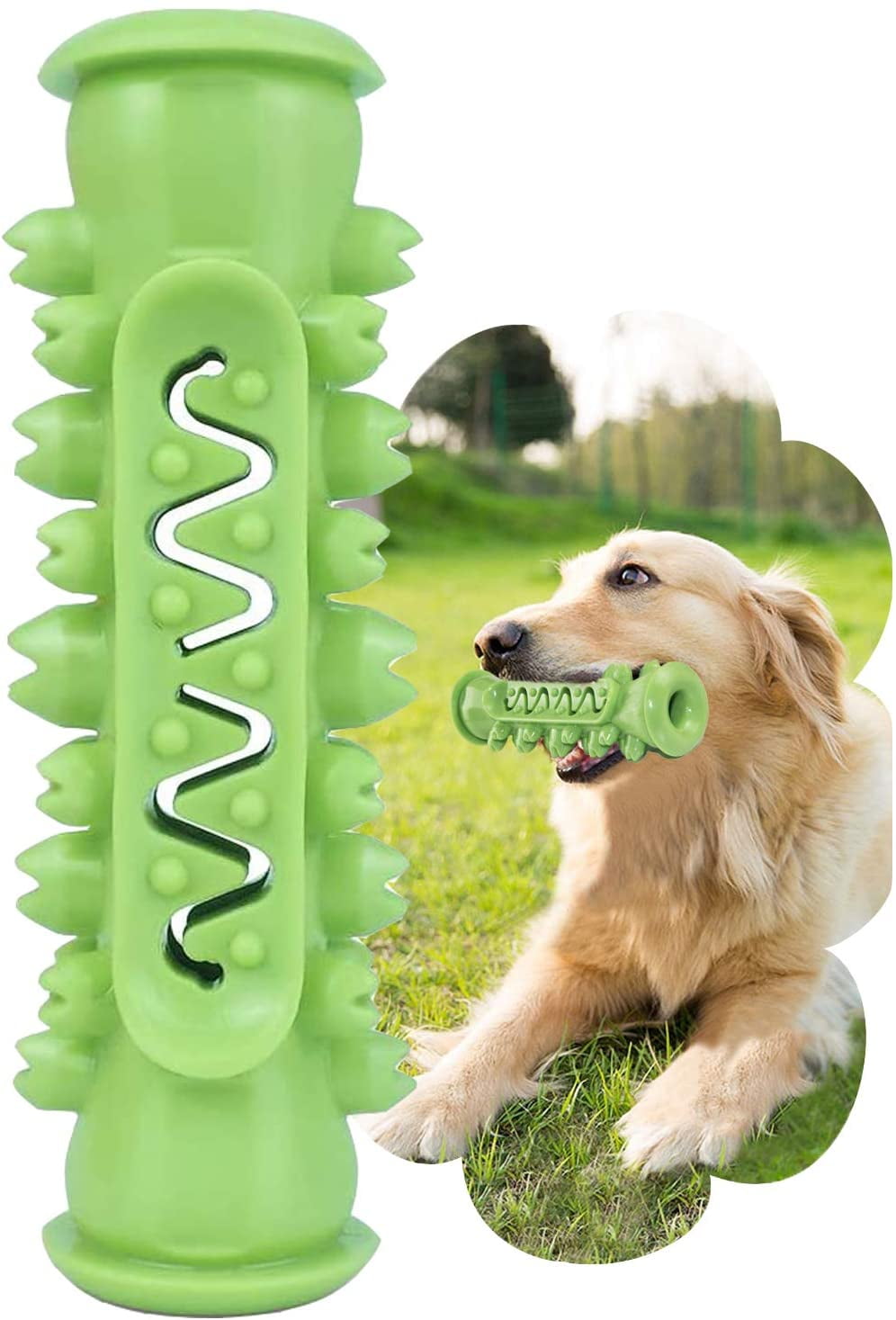 stick to floor dog toy