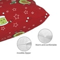 thumbnail image 5 of Disketp Pillow Covers Avocado Christmas Pattern Throw Pillow Case Cushion Covers,Cushion For Bedroom,Couch,Home-16"X24", 5 of 9