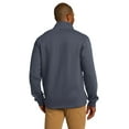thumbnail image 2 of Port Authority ®  Slub Fleece 1/4-Zip Pullover. F295 L Slate Grey, 2 of 6