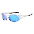 thumbnail image 4 of Running Sunglasses for Women,Golf Sunglasses for Men,Polarized Sports Sunglasses Mens UV400 Protection Mirror Lenses Oval Frame Sun Glasses(Blue), 4 of 9