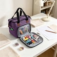 thumbnail image 2 of Gumesh Small Portable Yarn Storage Bag for Knitting Kit, Crochet Tote Organizer for Accessories & Supplies (Bag Only), 2 of 5