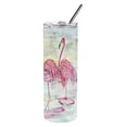 thumbnail image 3 of Carolines Treasures SC2034TBL20 Gobelet Mince en Acier Inoxydable à Double Paroi 20 oz Flamants Roses, 3 of 4
