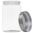 thumbnail image 4 of Blue Donuts Glass Jars With The Silver Screw Lid 1000 ML, 4 of 7