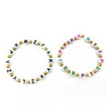 thumbnail image 4 of U8MO 100pcs Acrylic Round Letter Beads For Kid Handmade Jewelry Making DIY Bracelet-Color Flat Round-L-100PCS, 4 of 9