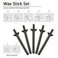 thumbnail image 3 of Graflsoa Black PP Waxing Sticks for Nose Hair Removal, 10-Piece Set, Wax Bean Applicators, Beauty Accessory Tool Kit, 3 of 6