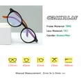 thumbnail image 3 of Anti Blue Light Reading Glasses For Women Men TR90 Flexible Frame Spring Hinge Computer Presbyopia Eyewear Female UV400 C4Leopard +300, 3 of 6