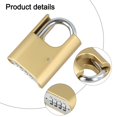 thumbnail image 4 of Large Heavy Combination Lock 4 Digits High Security Padlock Security Lock, 4 of 9