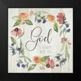 thumbnail image 2 of Brockmon, Kristen 15x15 Black Modern Framed Museum Art Print Titled - God is Always, 2 of 5