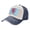 Navy Blue, variant on Lluxembourgers-Civil-Ensign Pattern Baseball Cap Distressed Adjustable Vintage Cotton Denim Hat for Women Men