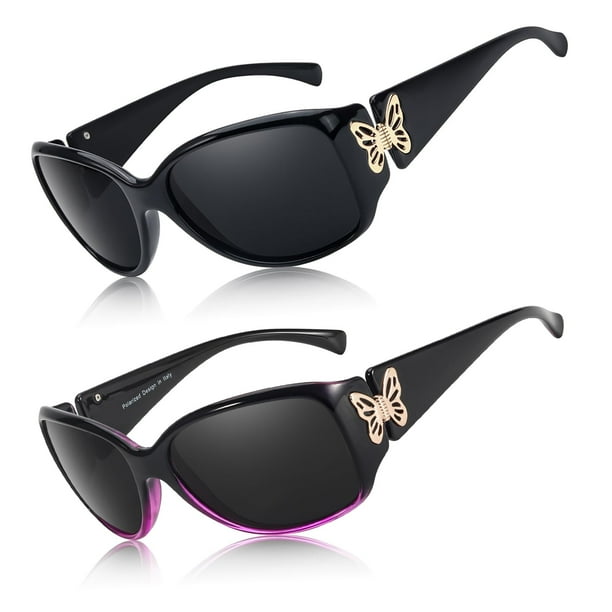 Gafas de Sol Myiaur Polarizadas con Protección UV400 para Mujer (Pack de 2)