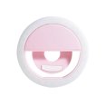 thumbnail image 1 of Alician Selfie Ring Light For Phone 3-level Brightness Portable Rechargeable Clip-on Fill Light For Mobile Phone Laptop Meeting Streaming Makes Up RK12, 1 of 9
