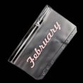 thumbnail image 1 of A6 Loose-leaf Zipper Bag Cash Budget Envelope Loose-leaf Zipper Bag Monthly Plan Storage Bag, 1 of 6