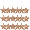 thumbnail image 4 of 18 adornos de estrellas: adornos colgantes de estrellas 3D para árbol de Navidad. Decoraciones para fiestas navideñas, oficinas, hogares y espacios interiores., 4 of 7