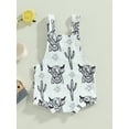 thumbnail image 4 of Bagilaanoe Newborn Baby Girl Rompers Print Sleeveless Bodysuit 6M 12M 18M 24M Infant Summer One Piece Jumpsuit, 4 of 8