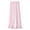 Pink*, variant on Women's Casual Flared Pants French Retro Sweet Plaid Printed Elastic High Waisted Trendy Vacation Trousers