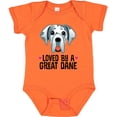 thumbnail image 3 of Inktastic Great Dane Dog Lover Boys or Girls Baby Bodysuit, 3 of 5