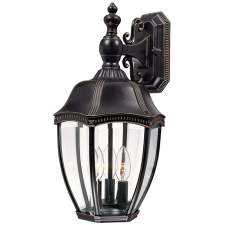 Dolan Designs Roseville 3-Light Outdoor Wall Lantern