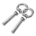 thumbnail image 1 of OULII 2pcs Stainless Steel Eye Bolts for Secure Hanging in Home and Gym, 1 of 8