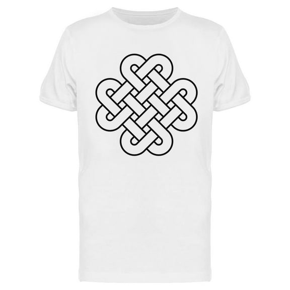 Celtic Knot Design T-Shirt Men -Image by Shutterstock, Male Medium