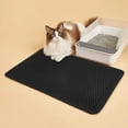 thumbnail image 3 of 17.7*23.6 Inch Double Layer Cat Litter Mat Pet Litter Box Sand Filter Pad Wear-Resistant Scratch Resistant Cat Sand Control Mat, Pad Sand Pot Filter Sand Cushion Grabbing Board, 3 of 9