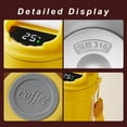 thumbnail image 4 of Uutvmp LED Temperature Display Coffee Mug Stainless Steel Thermos, Portable 500ml Capacity Stainless Steel Coffee Cup, Intelligent Coffee Cup, Leak-Proof Lid, Easy to Clean for Travel Office, 4 of 7