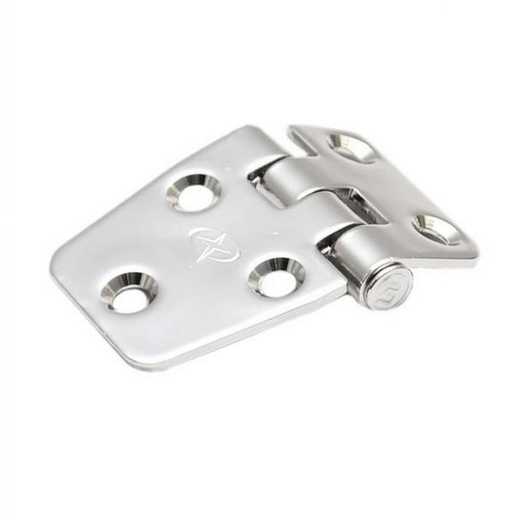 Gemlux Boat Flush Mount Hinge 031-1693 | 2 1/4 x 1 1/2 Inch Stainless