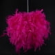 thumbnail image 3 of Lámpara colgante de plumas, lámpara colgante de plumas colgante Lámpara colgante de plumas colgantes construida para durar, 3 of 8