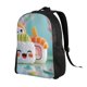 thumbnail image 2 of Easygdp Kawaii Sushi Characters Delight Mochila Versátil y Elegante: Comodidad, Almacenaje y Durabilidad para la Universidad, Trabajo, Viajes y Uso Diario, 2 of 8
