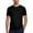 Black, variant on Mens Short Sleeve Shirts Summer Solid Fashion V Neck T Shirts for Men Casual Tops