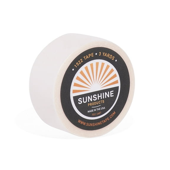 1522 Clear Double Sided Wig Adhesive Tape Roll 3/4" x 3 YDS, Hair Toupee Tape