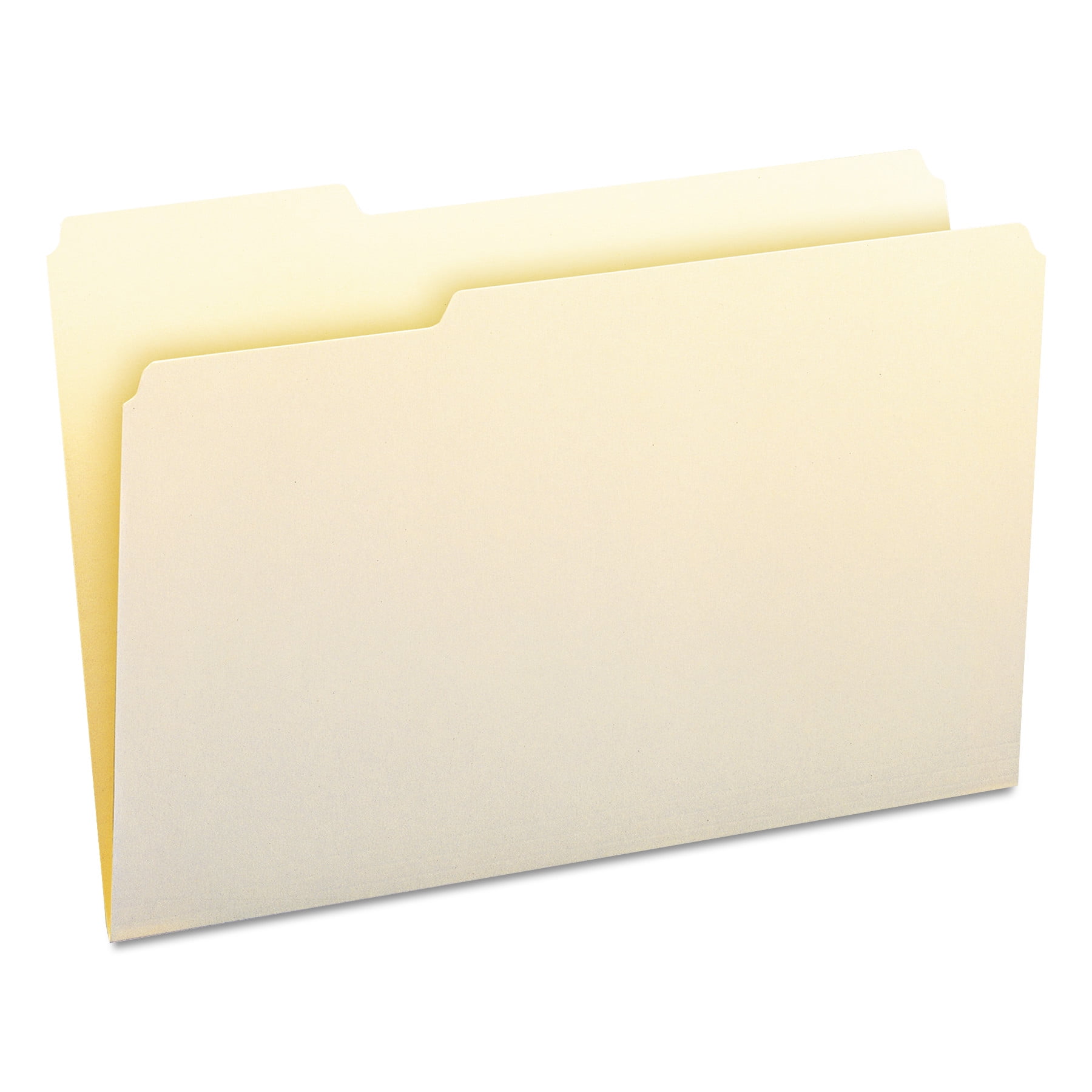 Smead, SMD15331, File Folders with Single-Ply Tab, 100 / Box, Manila