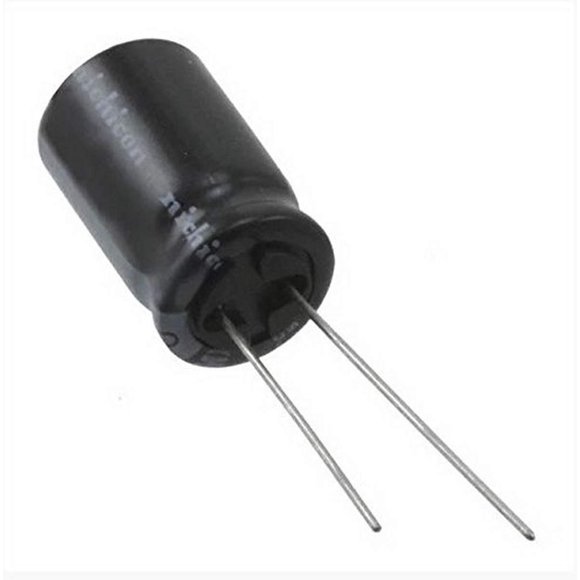 Nichicon UVZ1A222MPD Aluminum Electrolytic Capacitors, Leaded 10V 2200uF, 10" x 20", 20% 5LS (Pack of 20)