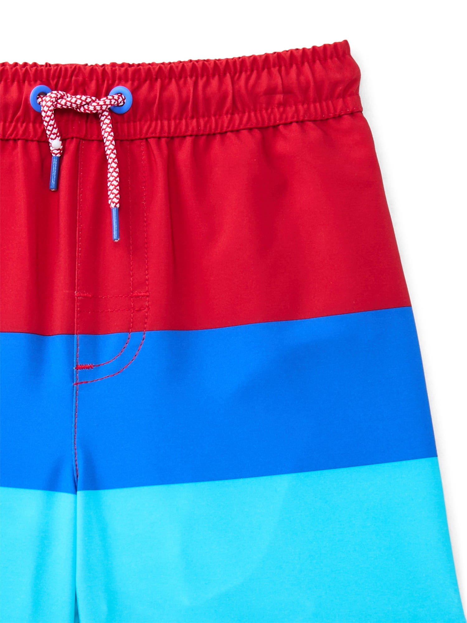 Wonder Nation Baby and Toddler Quick- Dry Swim Trunk, Sizes 12M-5T